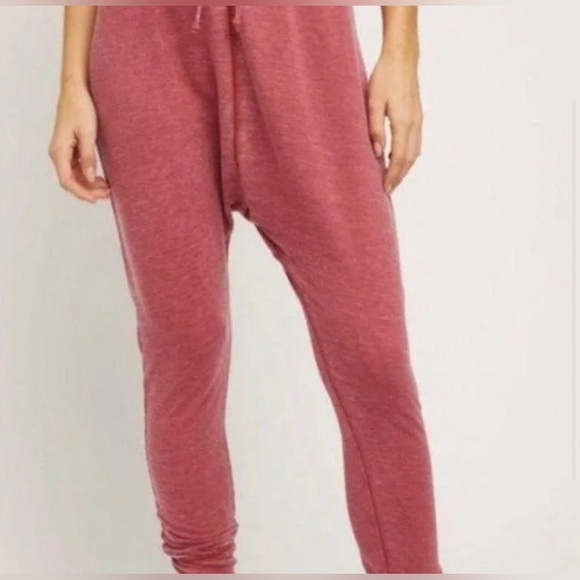 Free People Harem Joggers Pink, MED NWT - Picture 2 of 16